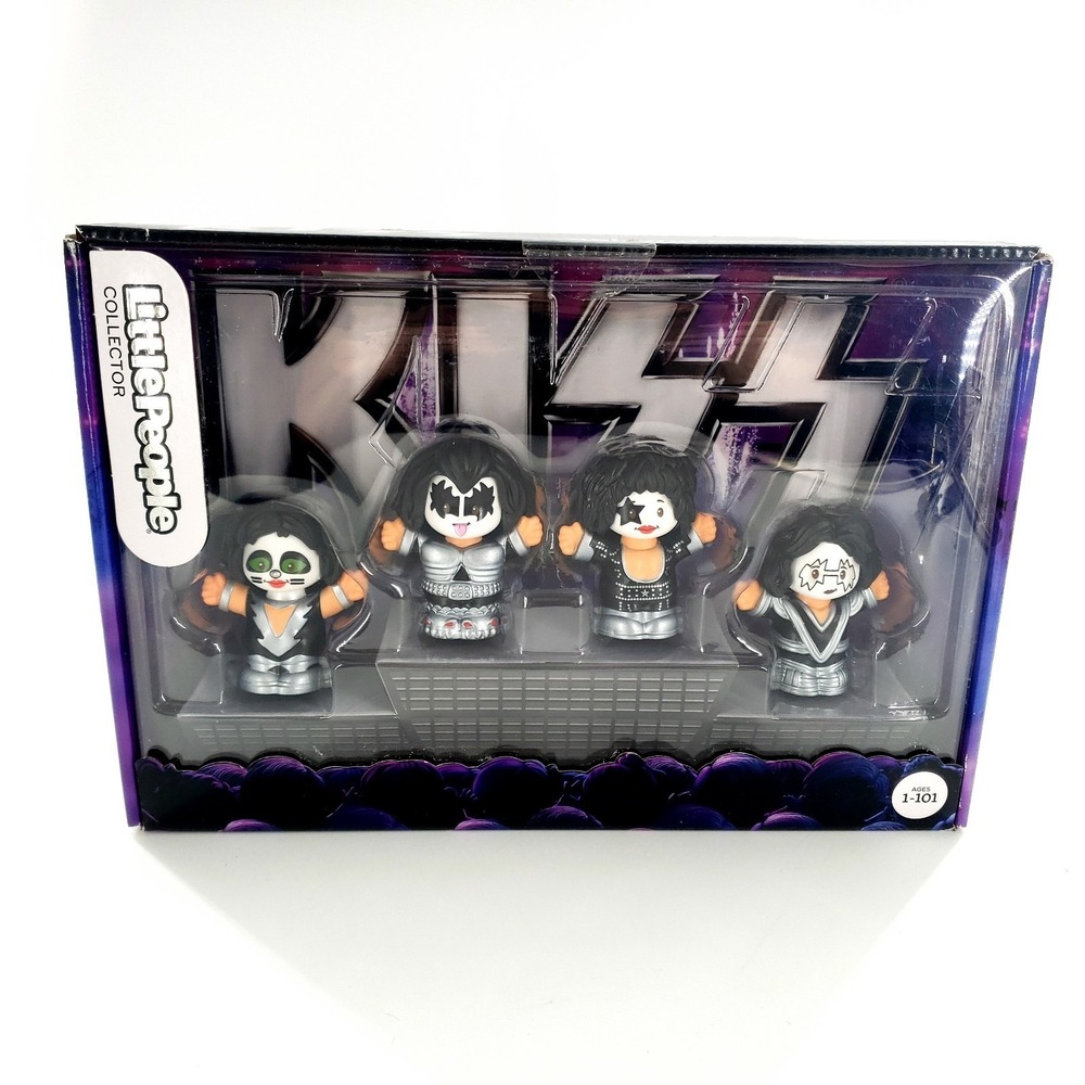 Fisher-Price Little People Collector Kiss Figure Set 2019 Mattel New Sealed